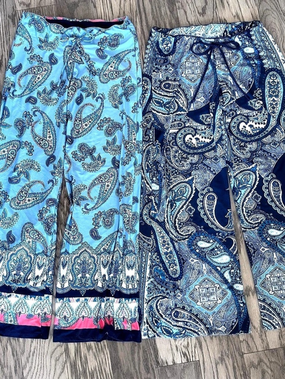 In Bloom by Jonquil Women's Wide Leg Paisley PJ Sleep Pants Size Medium